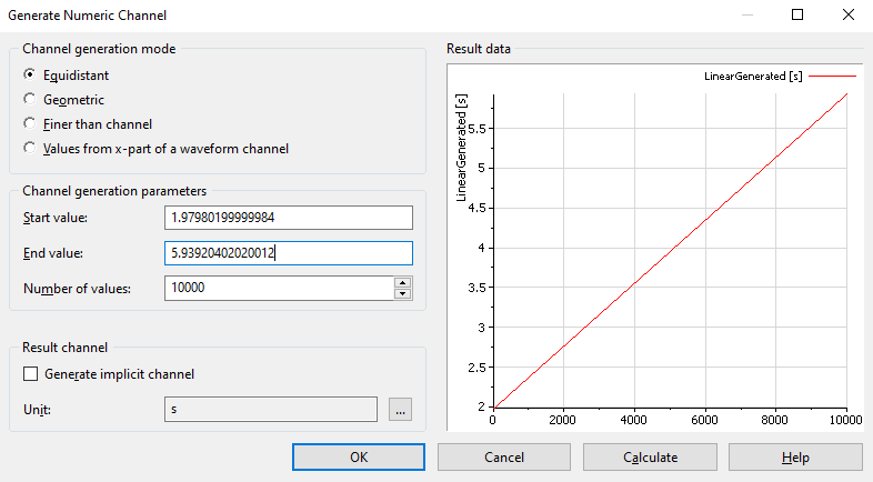 ANALYSIS - resample channel